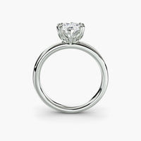 Double Prong Marquise Solitaire ring