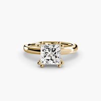 Double Prong Sollitaire ring