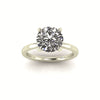 Classic Round Solitaire Engagement Ring
