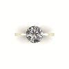 Classic Round Solitaire Engagement Ring
