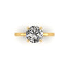 Classic Round Solitaire Engagement Ring