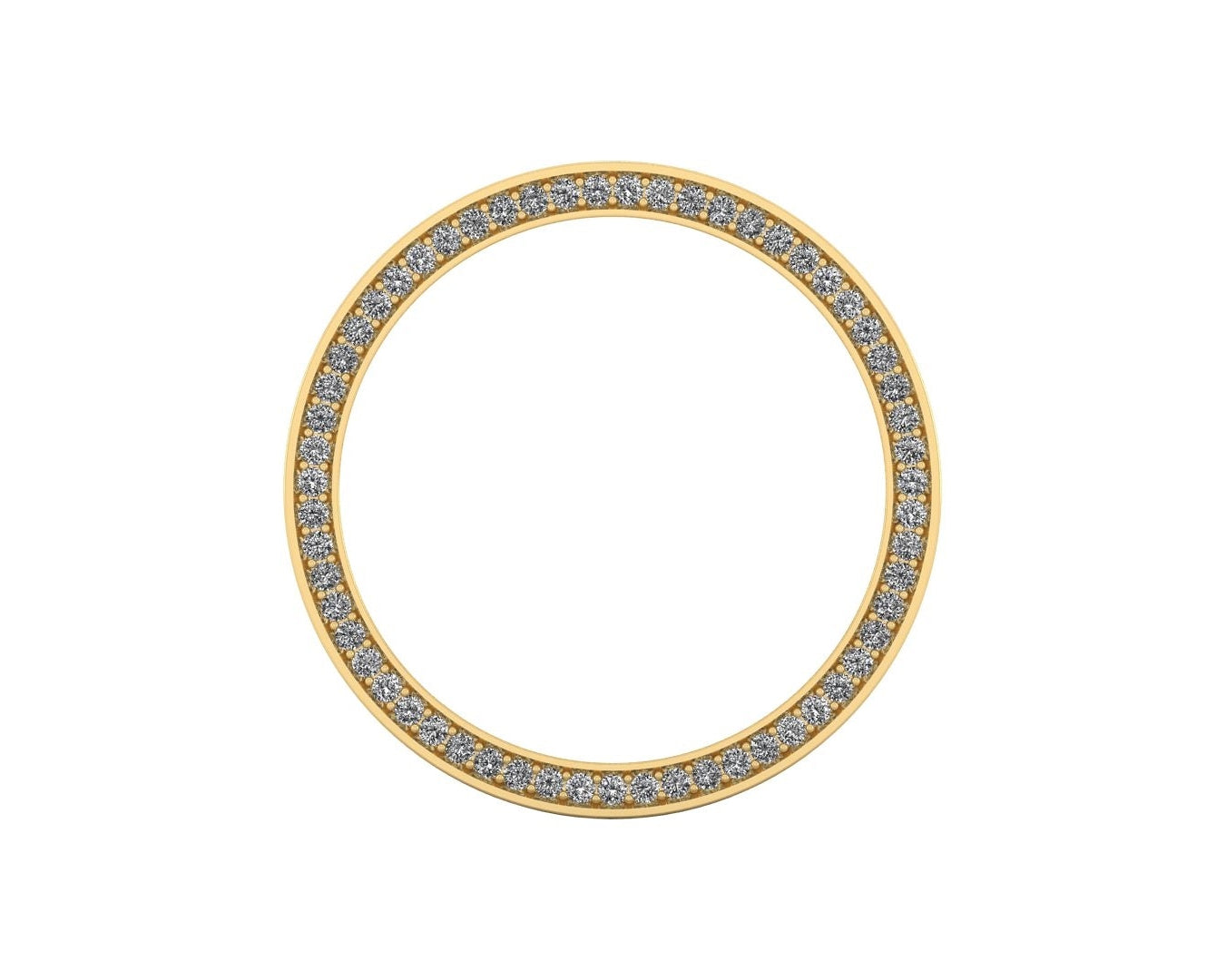 Concave Pavé Band
