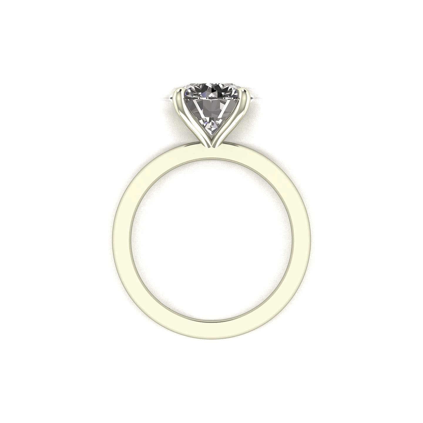 Classic Round Solitaire Engagement Ring