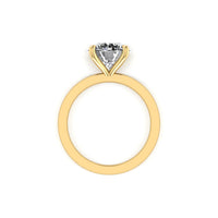 Classic Round Solitaire Engagement Ring