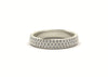 3 Row Pave Wedding Band 1.1mm