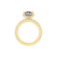 Classic Round Gallery With Diamond shank