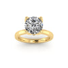 Classic Tulip Solitaire Engagement Ring