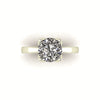Classic Tulip Solitaire Engagement Ring