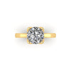 Classic Tulip Solitaire Engagement Ring