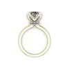 Classic Tulip Solitaire Engagement Ring
