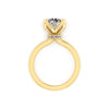 Classic Tulip Solitaire Engagement Ring