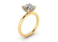 14k yellow gold, 18k yellow